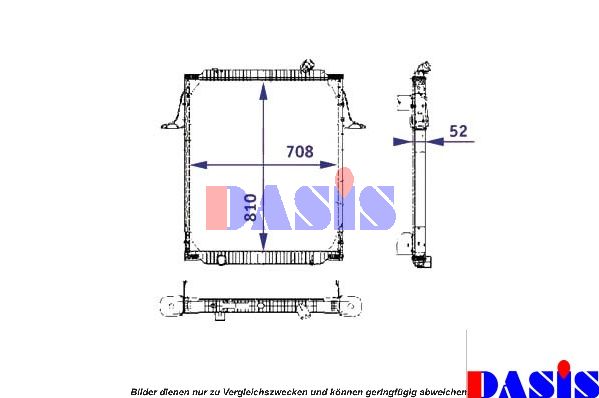 AKS DASIS Radiaator,mootorijahutus 390000N